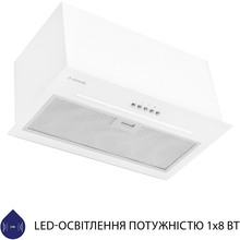 Витяжка MINOLA HBI 5664 WH GLASS 1000 LED Line