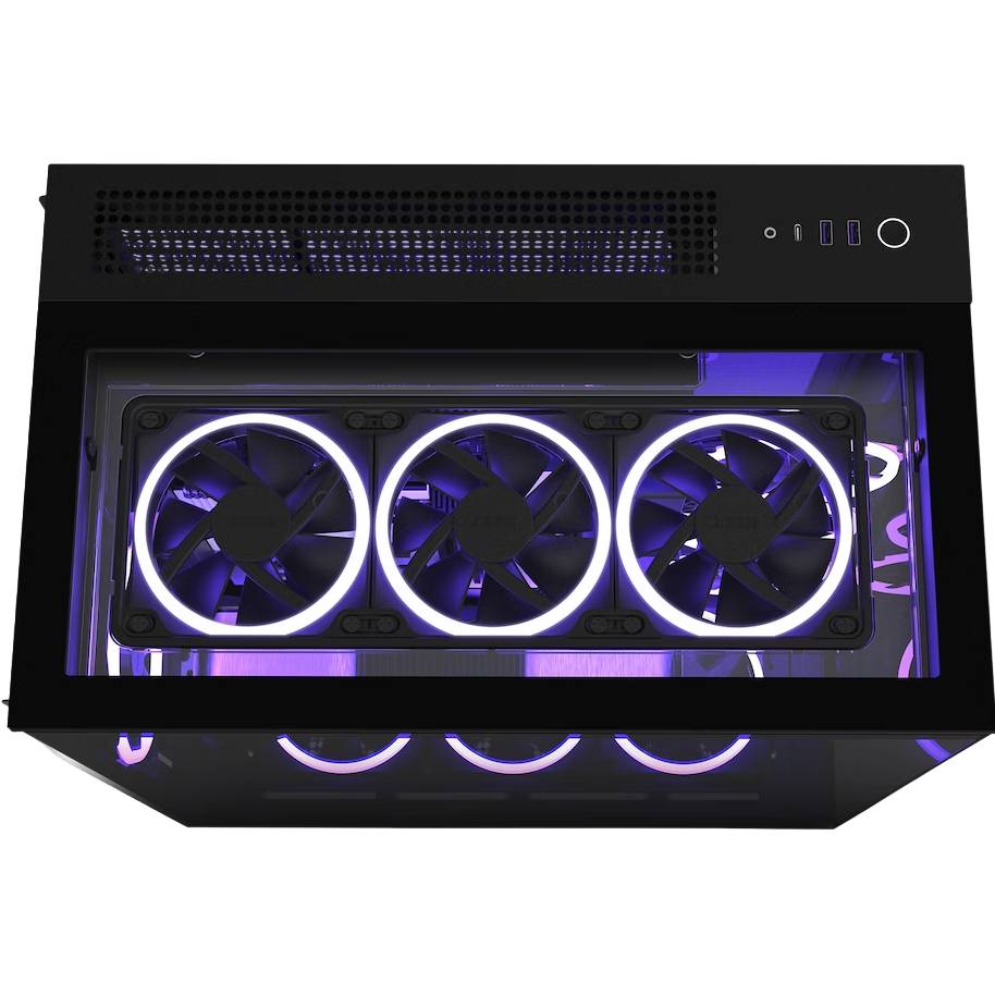 Корпус NZXT H9 Elite Edition ATX Mid Tower Black (CM-H91EB-01) Назначение для настольного компьютера