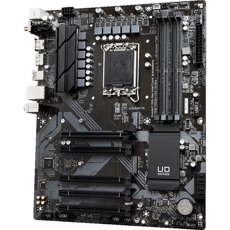 Материнська плата GIGABYTE B760 DS3H AX DDR4 Материнська плата GIGABYTE B760 DS3H AX DDR4 Частота роботи пам'яті 5333, 5133, 5000, 4933, 4800, 4700, 4600, 4500, 4400, 4300, 4266, 4133, 4000, 3866, 3800, 3703 3 333, 3300, 3200, 3000, 2933, 2666, 2400, 2133