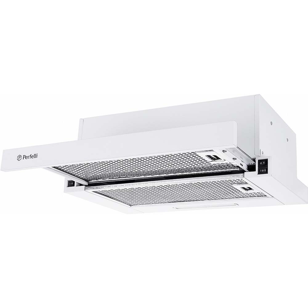 Вытяжка PERFELLI TL 5316 WH 700 LED Тип телескопическая