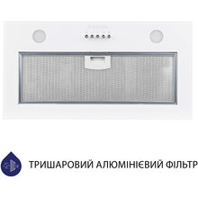 Витяжка MINOLA HBI 5262 WH GLASS 700 LED