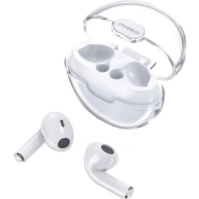 Гарнітура CHOETECH BH-T08 White Додатково Bluetooth 5.1
