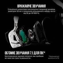 Гарнітура CORSAIR Void RGB Elite Wireless Premium White (CA-9011202-EU)
