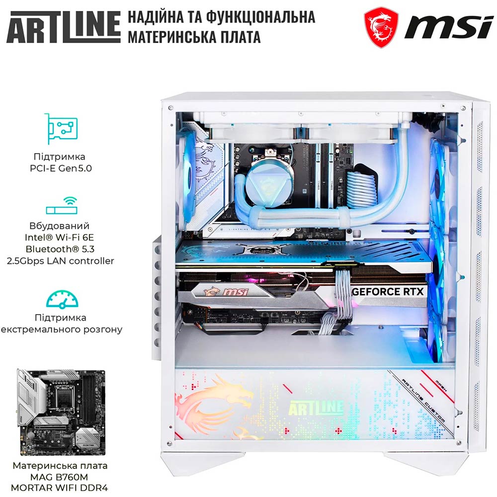 Комп'ютер ARTLINE Overlord FROSTBITE (FROSTBITEv15) Серія процесора Intel Core i7