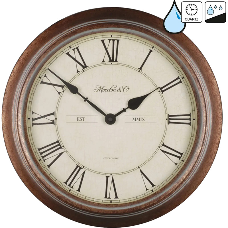 Настінний годинник TECHNOLINE WT7006 Brown (WT7006) Корпус Метал