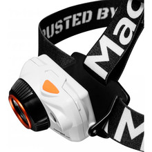 Фонарь налобный MACTRONIC Maverick White Peak 320 Lm Focus USB Rechargeable (AHL0052)