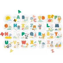 Развивающая игра JANOD Мой первый алфавитный пазл (J08045)