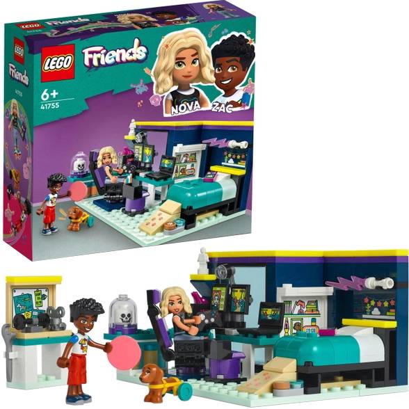 Конструктор LEGO Friends Кімната Нові 179 деталей (41755) Тип класичний