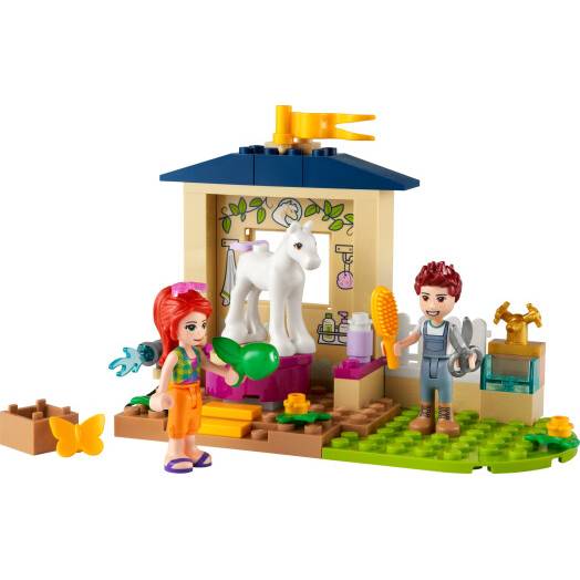 Конструктор LEGO Friends Конюшня для мытья пони 60 деталей (41696) Тематика животные