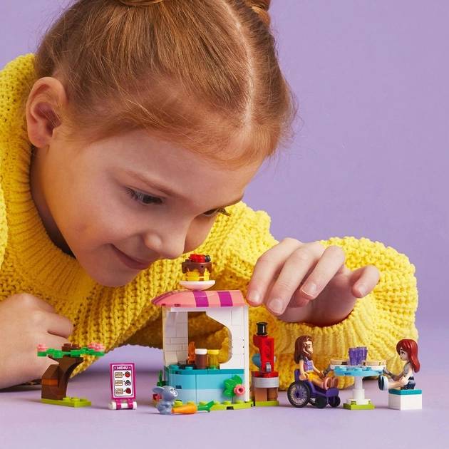 Конструктор LEGO Friends Блинный магазин 157 деталей (41753) Крепление блок