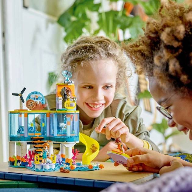 Конструктор LEGO Friends Морський рятувальний центр 376 деталей (41736) Кріплення блок