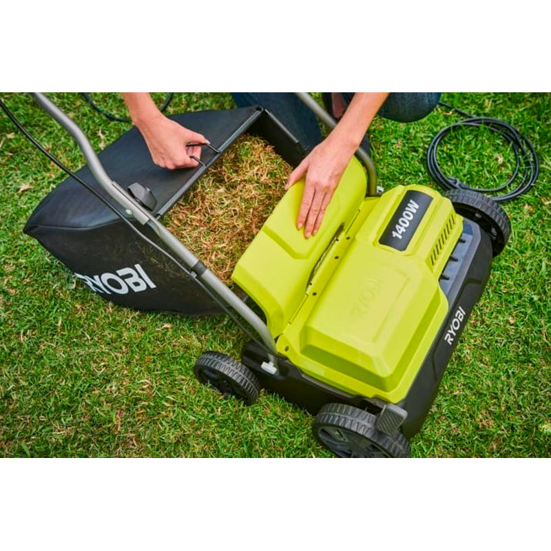 Аэратор-скарификатор RYOBI RY1400SF35B (5133004656) Ширина захвата 35