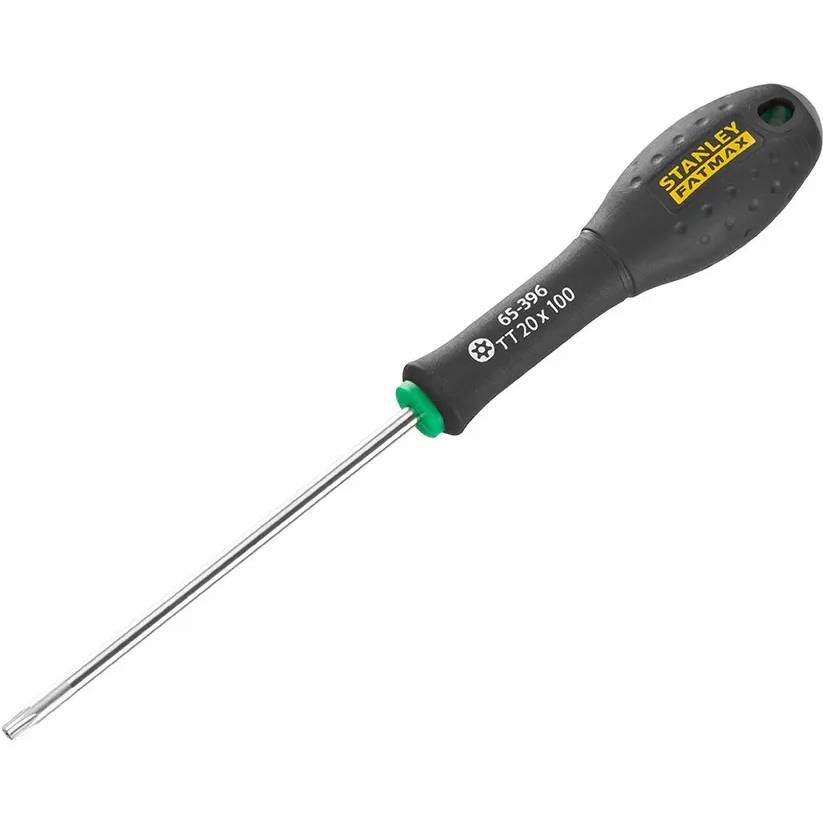 Викрутка STANLEY "FatMax" Torx TT20x100 мм (0-65-396) Тип накінечника/битки зіркоподібний (Torx/T)