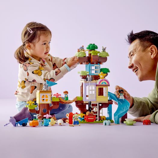 Конструктор LEGO LEGO DUPLO БДомик на дереве 3в1 126 детали (10993) Тематика для самых маленьких
