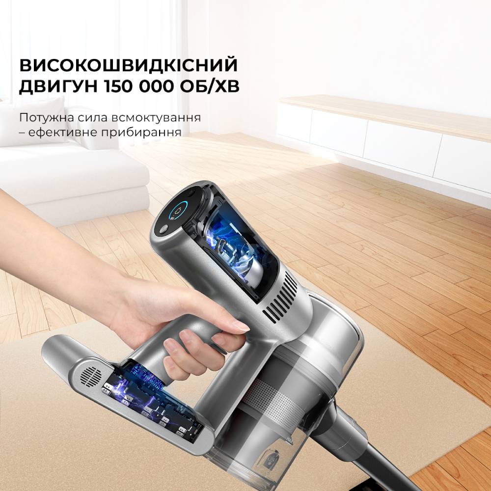 Пылесос DREAME V12 Cordless Vacuum Cleaner Тип уборки сухая