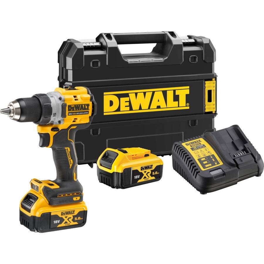 Дрель-шуруповерт DEWALT XR Li-Ion (DCD800P2T) Тип питания аккумулятор