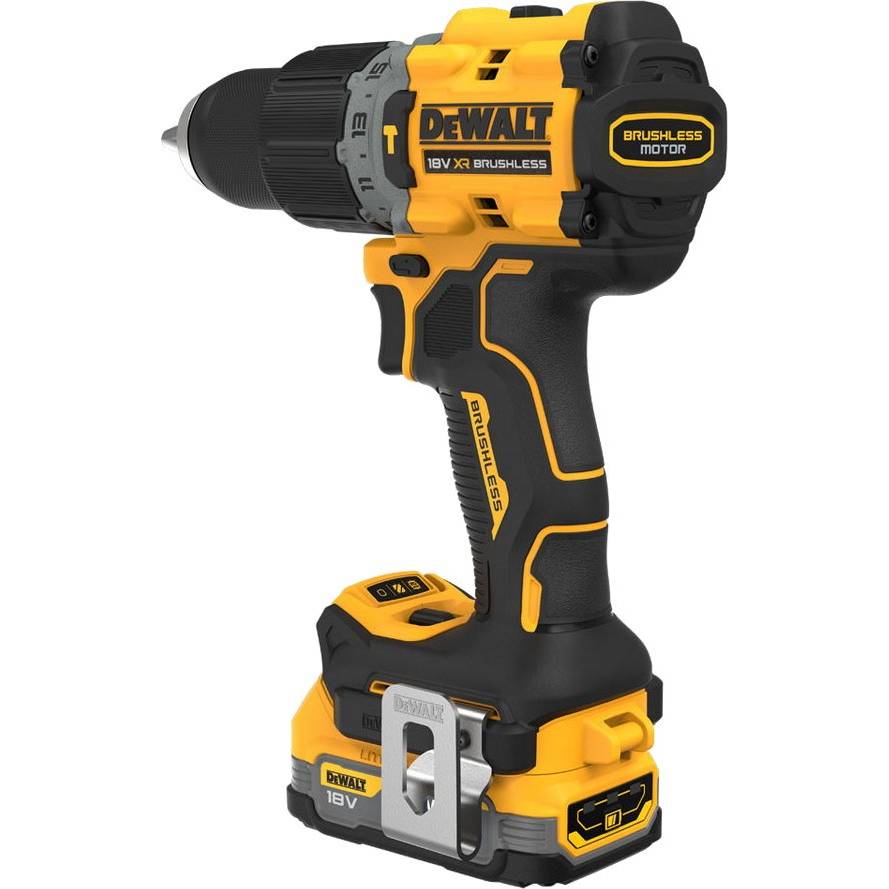 Дрель-шуруповерт DEWALT XR Li-Ion (DCD805NT) Тип питания аккумулятор