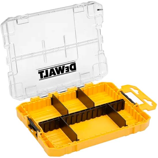 Скринька для біт DeWALT TSTAK Tough Case М (DT70802) Матеріал пластик