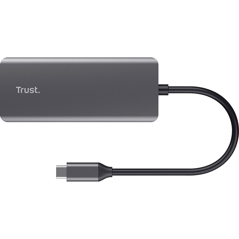 Док-станция TRUST Dalyx 6-in-1 USB-C Multi-port Dock Aluminium (24968) Тип питания пассивный
