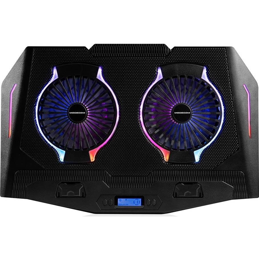 Подставка для ноутбука MODECOM SILENT FAN MC-CF-21-RGB (PL-MC-CF-21-RGB) Количество разъемов USB 2.0 2