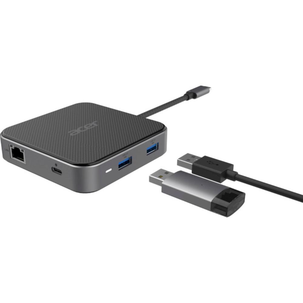 Док-станция ACER 7 в 1 Black (HP.DSCAB.013) Тип питания пассивный