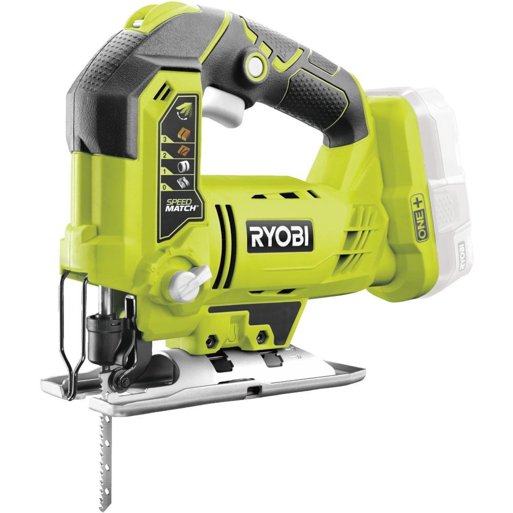 Набор инструментов RYOBI ONE+ RCK183B-242S (5133005384) Функции и особенности Ударная дрель-шуруповерт R18PD3 крутящий момент до 50 Нм, 13 мм быстрозажимной патрон. Лобзик R18JS ход пилочки 25 мм, регулировка скорости и четыре положения маятникого хода. Углошлифмашина R18AG скорость вращения 7500 об/мин.