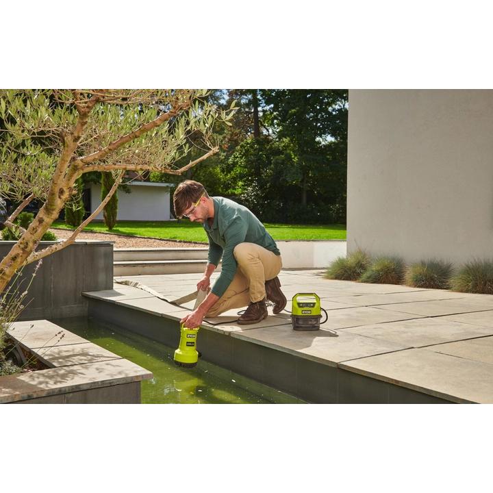 Насос дренажний RYOBI RY18SPA-0 ONE+ без АКБ та ЗУ (5133005778) Продуктивність 4200