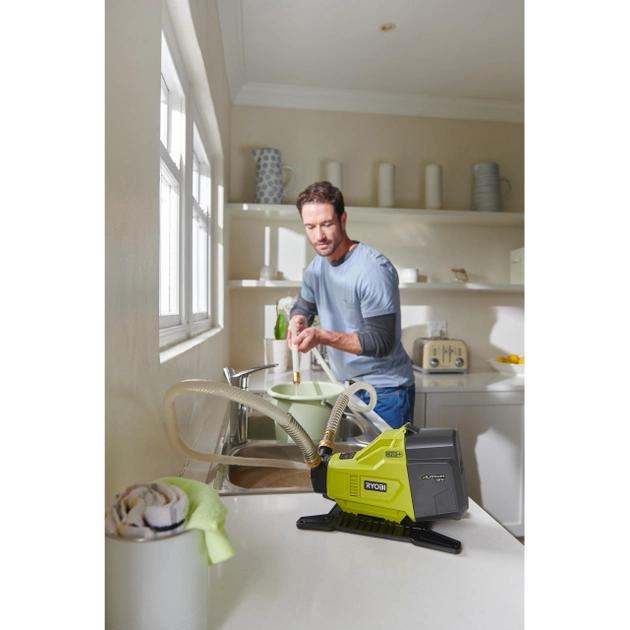 Насос для перекачування води RYOBI R18TP-0, без АКБ та ЗУ (5133003934) Продуктивність 1500