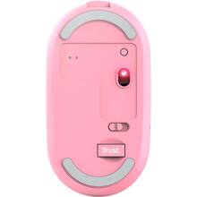 Миша TRUST Puck Rechargeable Ultra-Thin BT WL Silent Pink (24125_TRUST)