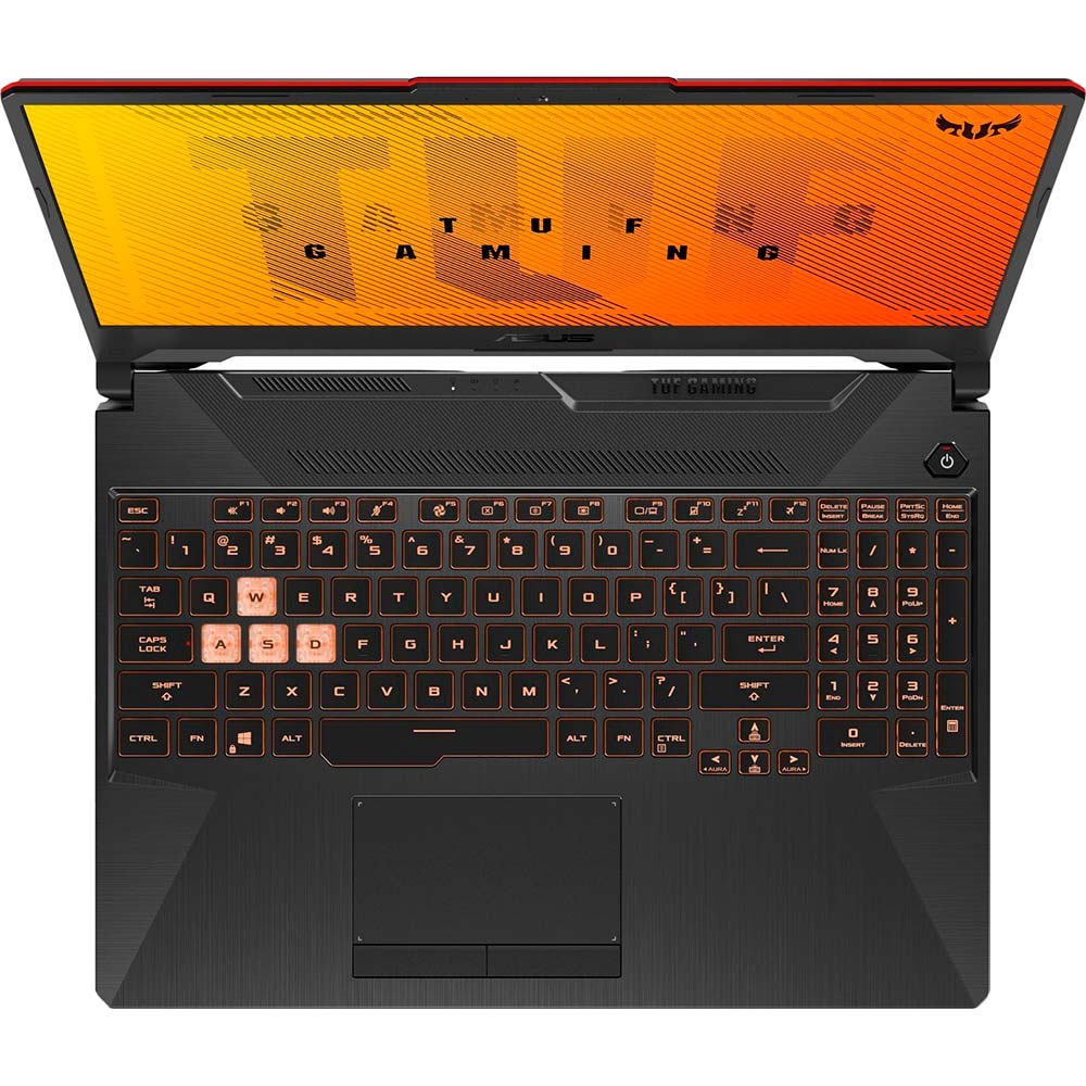 Зовнішній вигляд Ноутбук ASUS TUF Gaming F15 FX506LHB-HN329 Bonfire Black (90NR03U2-M008P0)