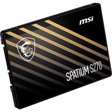 SSD накопичувач MSI SPATIUM S270 240GB 2.5" SATAIII 3D NAND (S78-440N070-P83)