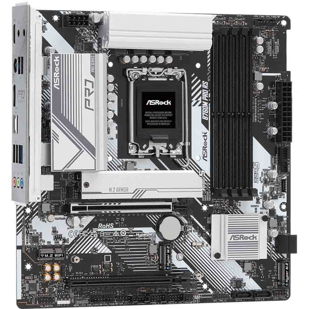 Материнська плата ASROCK B760M PRO RS Принзначення для настільного комп'ютера