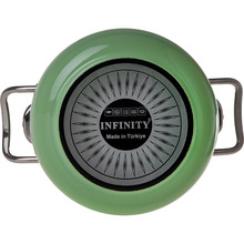 Кастрюля INFINITY SCE-P558 22 см 5 л Pastel Green