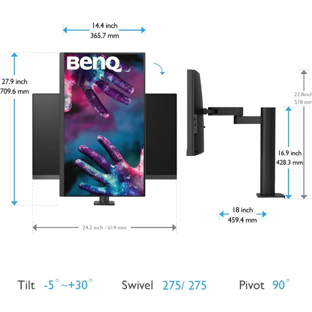 Фото 17 Монитор BENQ PD2705UA (9H.LKDLA.TPE)