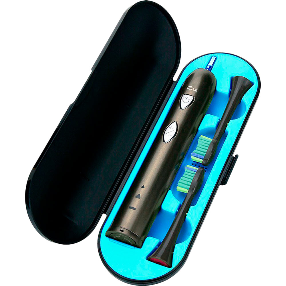 Зубна щітка MEDIA-TECH SONIC WAVECLEAN Black (MT6510) Тип голівки з'ємна