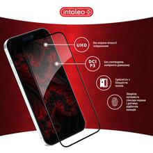 Защитное стекло INTALEO Full Glue для Apple iPhone 15 Plus Черный (1283126575334)