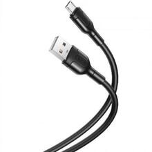 Кабель XO NB212 USB-Micro-USB 2.1A 1 м Чорний (XO-NB212m-BK)