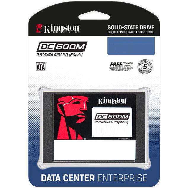 SSD накопичувач KINGSTON 2.5" 1.9TB SATA DC600M (SEDC600M/1920G) Тип твердотільний накопичувач (SSD)