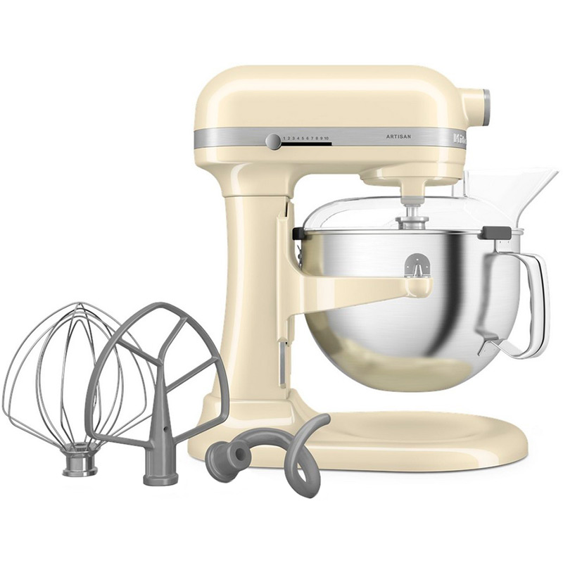 Кухонна машина KITCHENAID Artisan 5.6 л 5KSM60SPXEAC Насадки вінчик (для збивання)