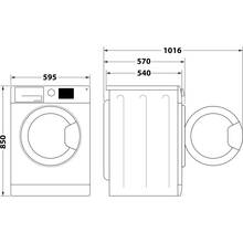 Прально-сушильна машина WHIRLPOOL FFWDB 864349 BV UA