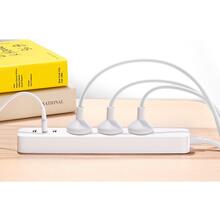 Мережевий фільтр XIAOMI AIGO Power Strip 3 розетки + 3xUSB 2м 10А 3х1.0мм2 White (AC0331ZN)
