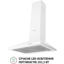 Витяжка PERFELLI K 6610 WH 1000 LED