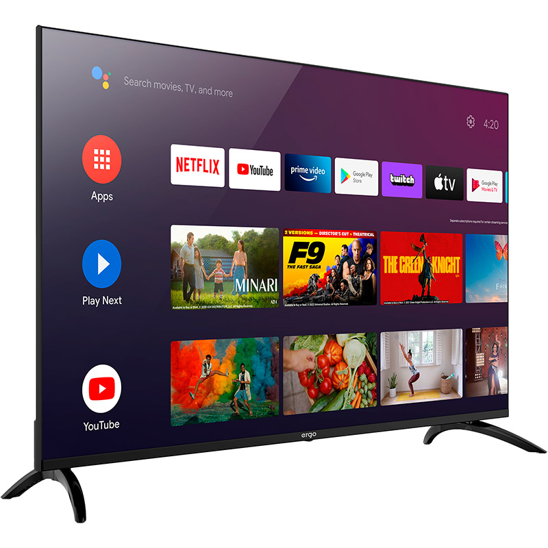 Телевізор ERGO 50GUS6500 Smart TV зі Smart TV