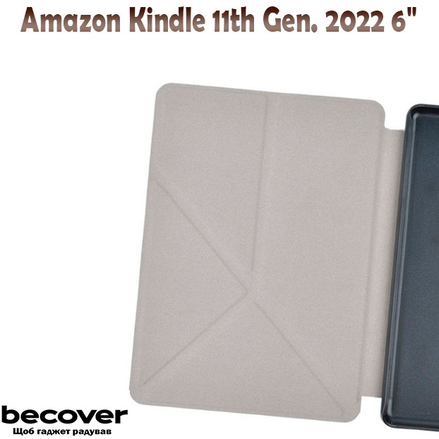 Чехол BECOVER Ultra Slim Origami для Amazon Kindle 11th Gen. 2022 6" Deep Blue (708858) Совместимость по модели Amazon Kindle 2022 (11th Gen)