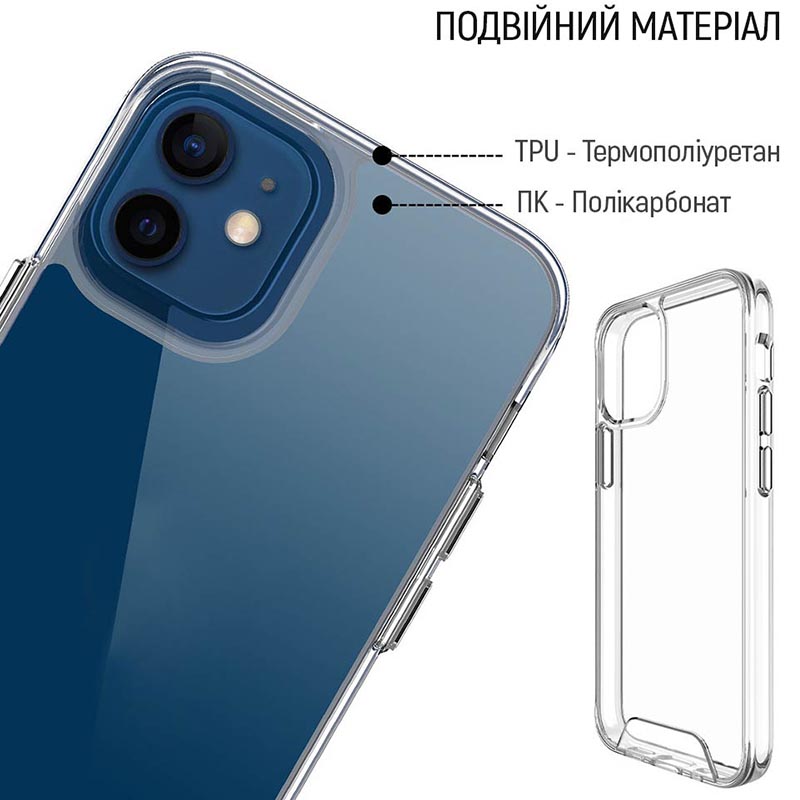 Чехол COLORWAY для Apple iPhone 15 Plus Space Series (CW-CSSAI15PL) Материал поликарбонат