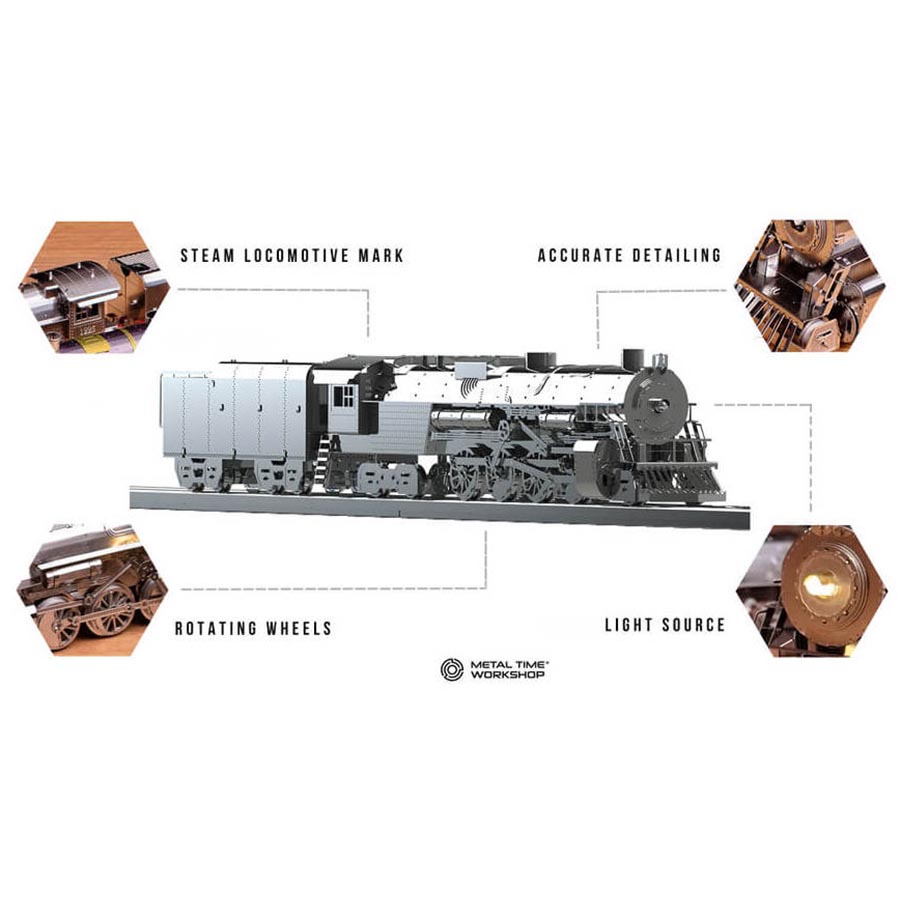 Конструктор METAL TIME Polar Steel (MT052ST) Тематика потяги