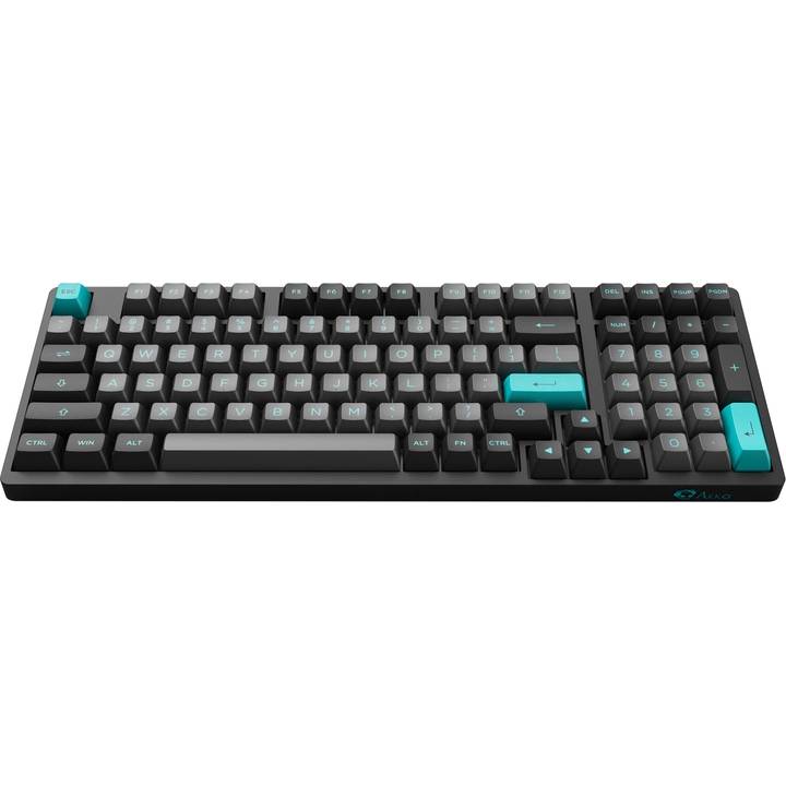 Клавіатура AKKO 3098N Black&Cyan TTC Flame Switch RGB (6925758618311) Клас ігрова