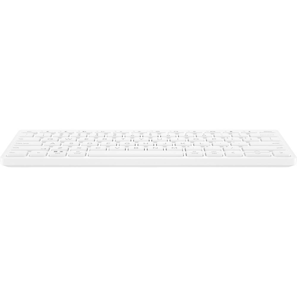 Клавіатура HP 350 Compact Multi-Device BT UKR White (692T0AA) Клас мультимедійна