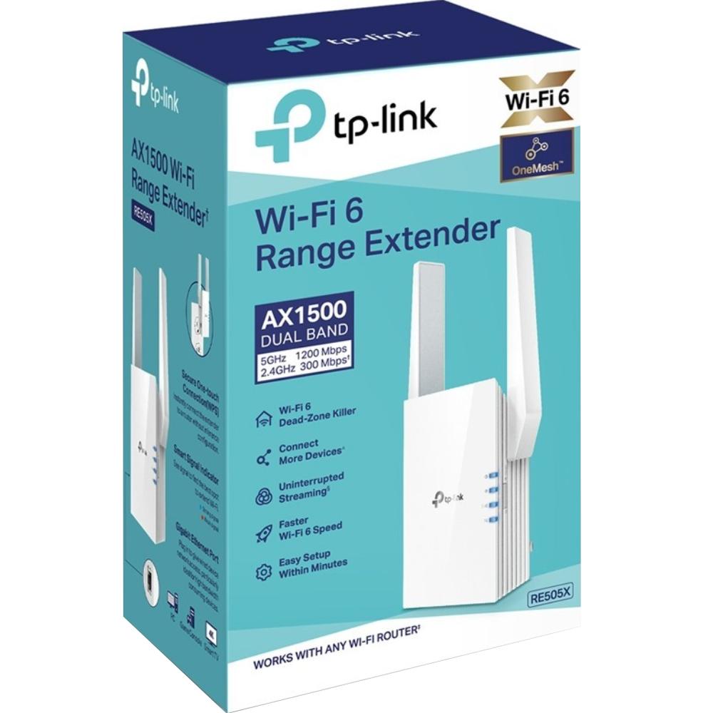 Wi-Fi повторювач TP-LINK RE505X Стандарт Wi-Fi 802.11 n