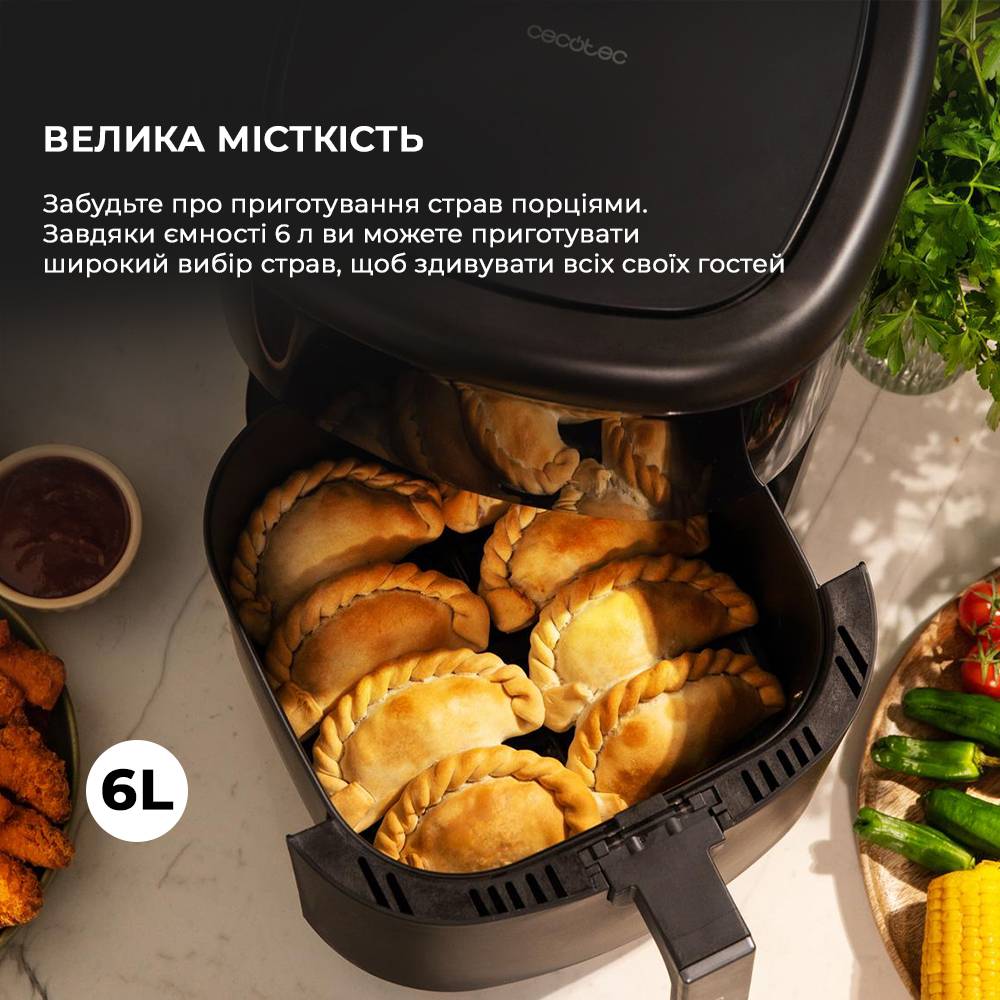 Мультипіч CECOTEC Cecofry Bombastik 6000 (CCTC-04992) Потужність 1700